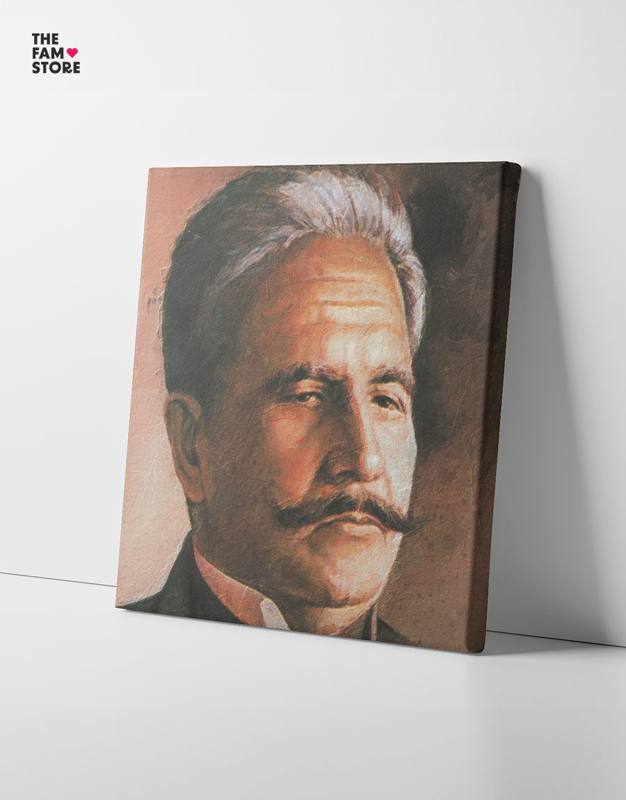 Inspirational Allama Iqbal Premium Canvas Prints