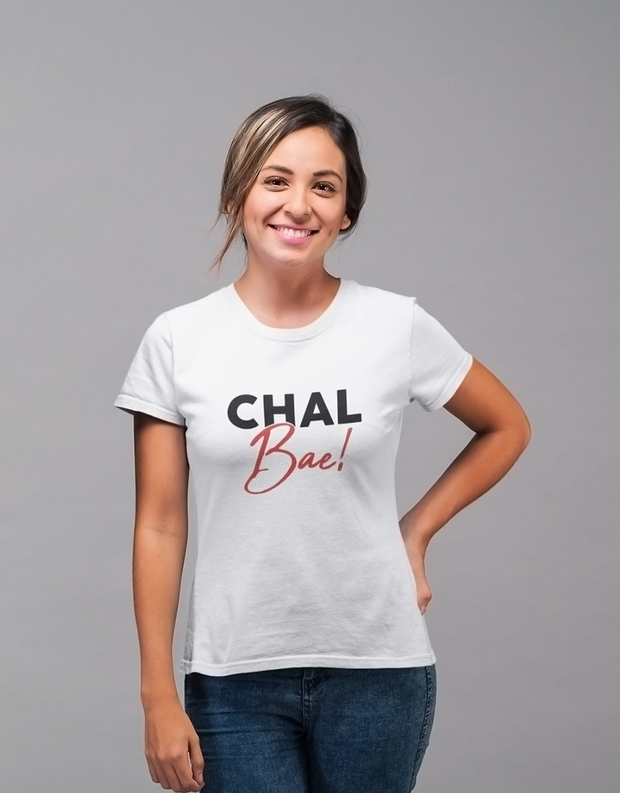 Chal Bae - Women Round Neck T-Shirt - The Fam Store