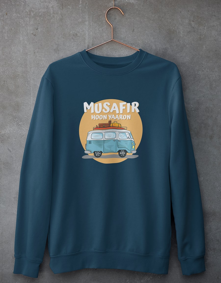Musafir Hoon Yaaron Unisex Sweatshirt | The Fam Store