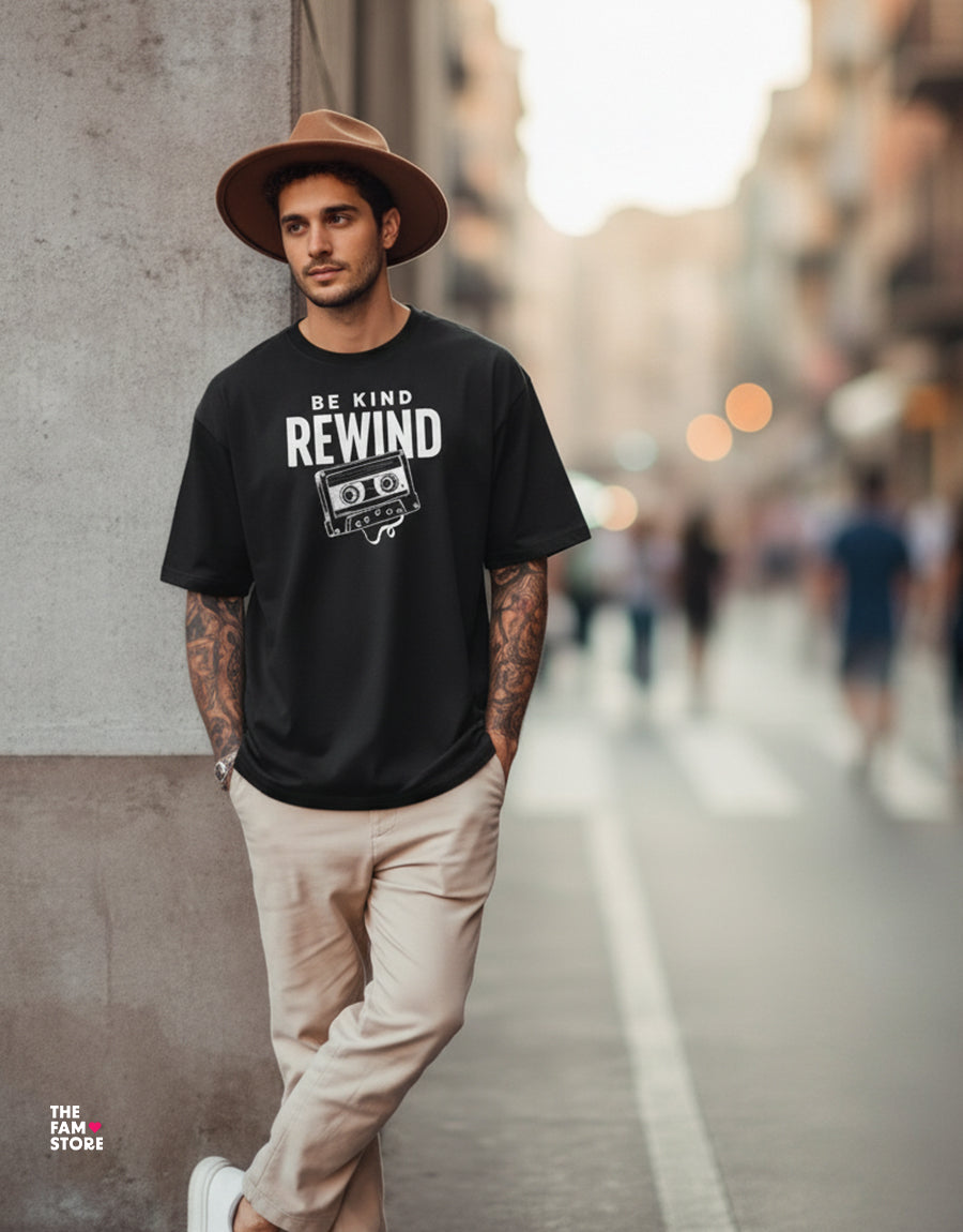 Be Kind, Rewind Oversized T-Shirt