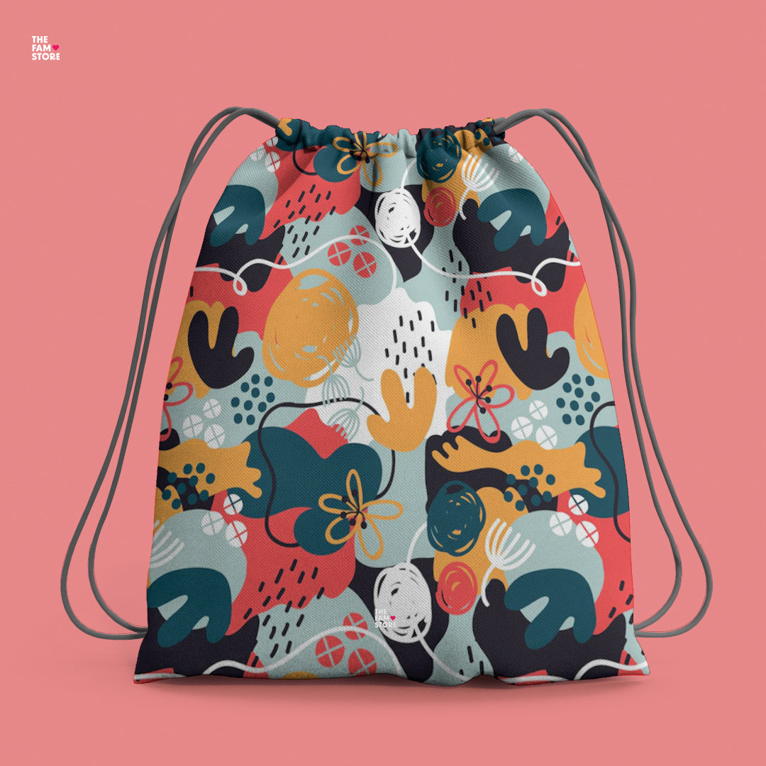 Whimsical Wonder Drawstring Bag