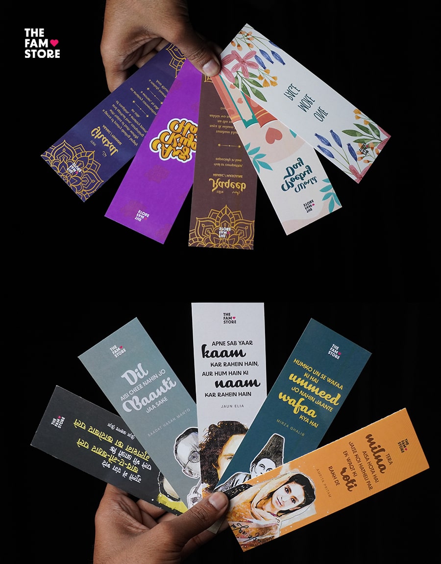 Readers' Perfect Pack of 10 Bookmarks Set