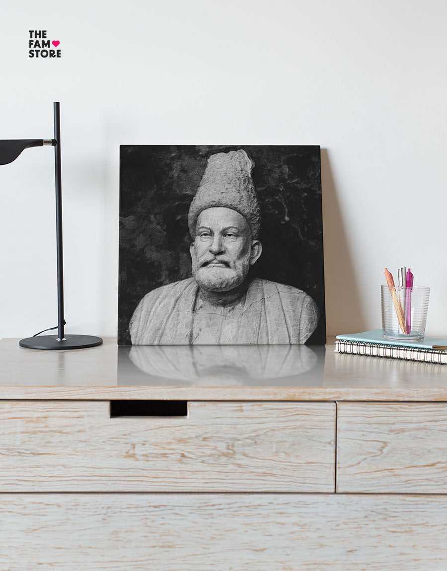 Premium Mirza Ghalib Canvas Prints