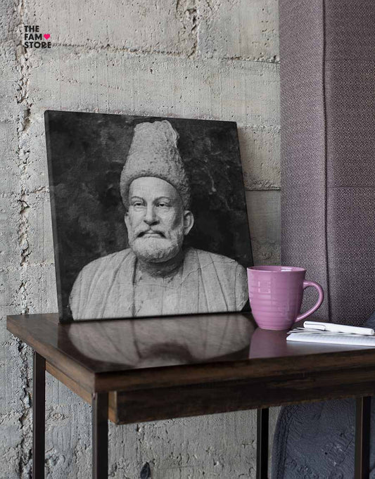 Premium Mirza Ghalib Canvas Prints