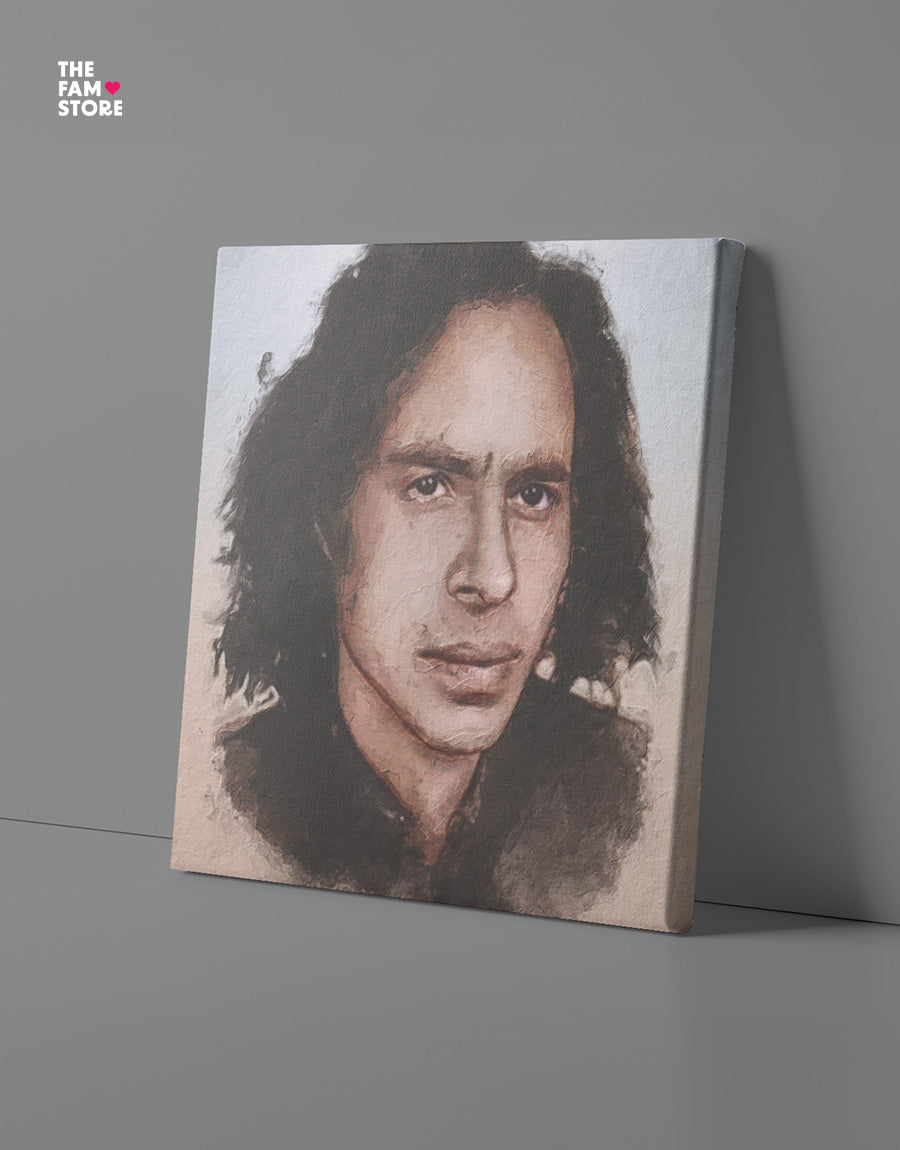 Jaun Elia Premium Canvas Print