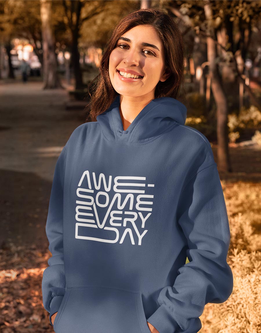 "Awesome Everyday" Hoodie - Positive Vibes Edition - The Fam Store