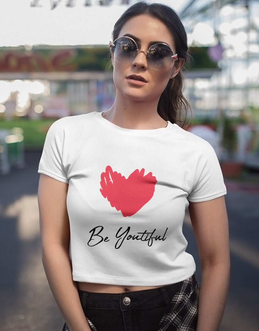 Be Youtiful Crop-Top - The Fam Store