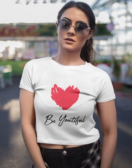 Be Youtiful Crop-Top - The Fam Store