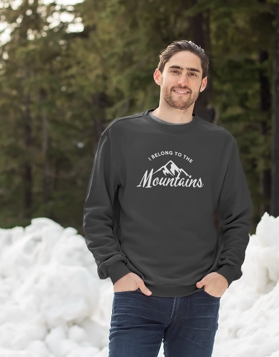 I Belong to the Mountains Unisex Sweatshirt | The Fam Store