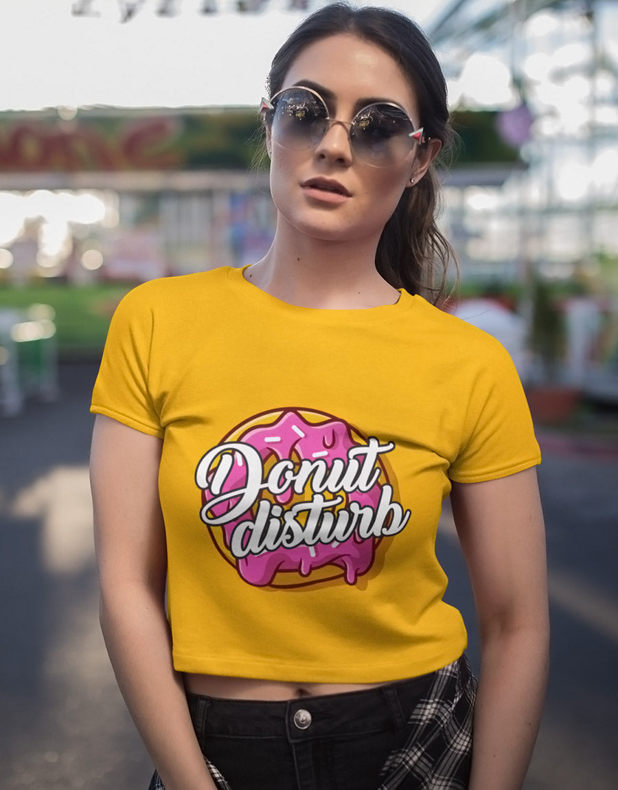 Donut Disturb Crop-Top - The Fam Store