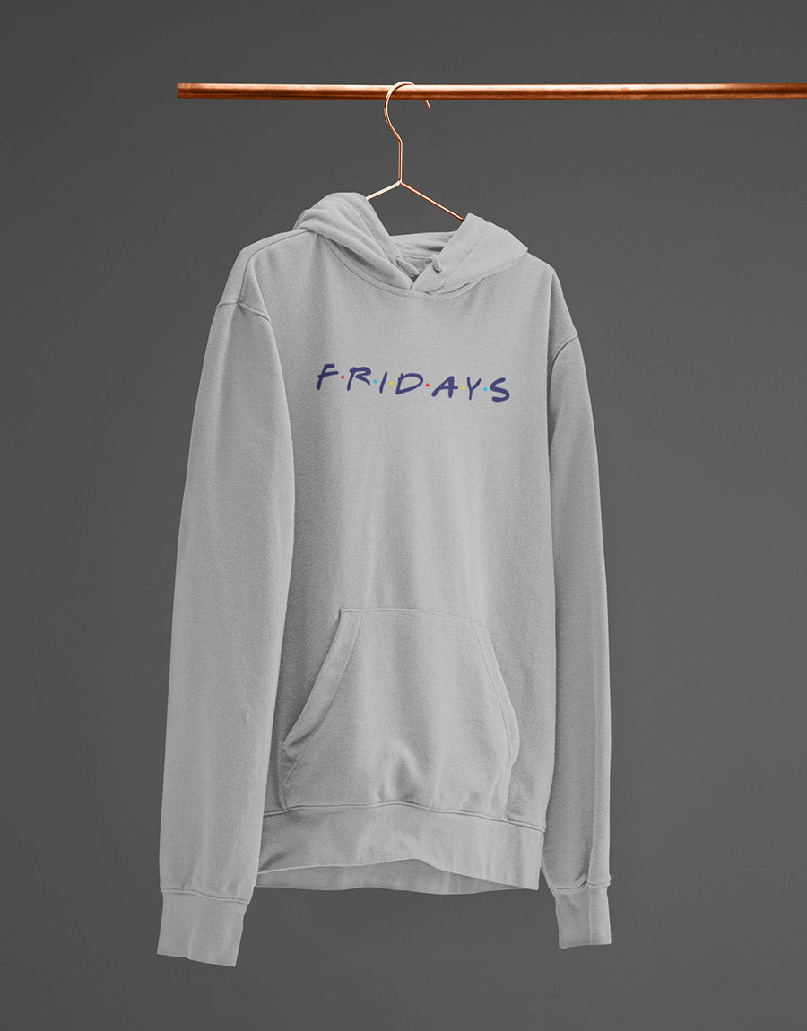 "Fridays" Hoodie - Casual Comfort for Your Weekend Style - The Fam Store