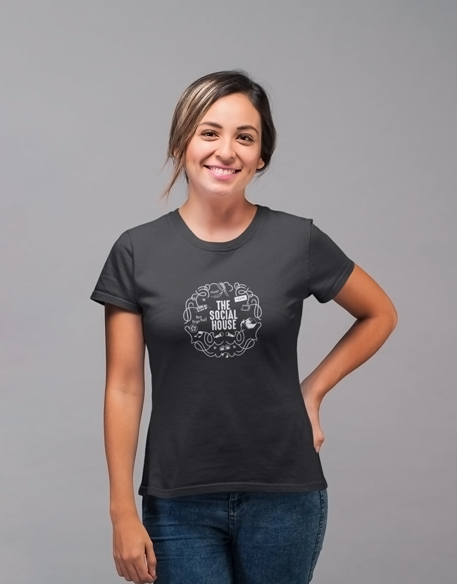 TSH Iconic - Women Round Neck T-Shirt - The Fam Store