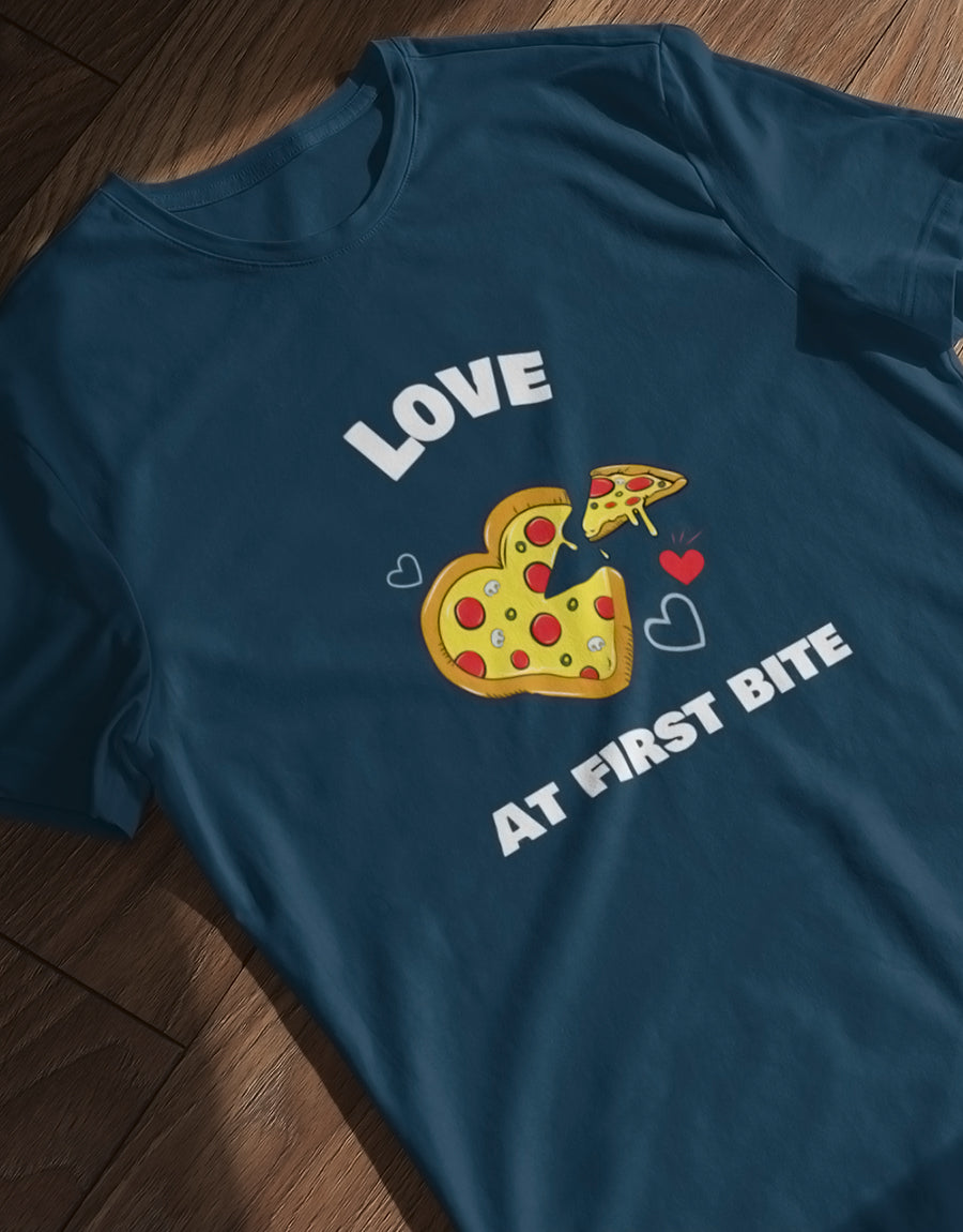 Love at First Bite - Women Round Neck T-Shirt - The Fam Store