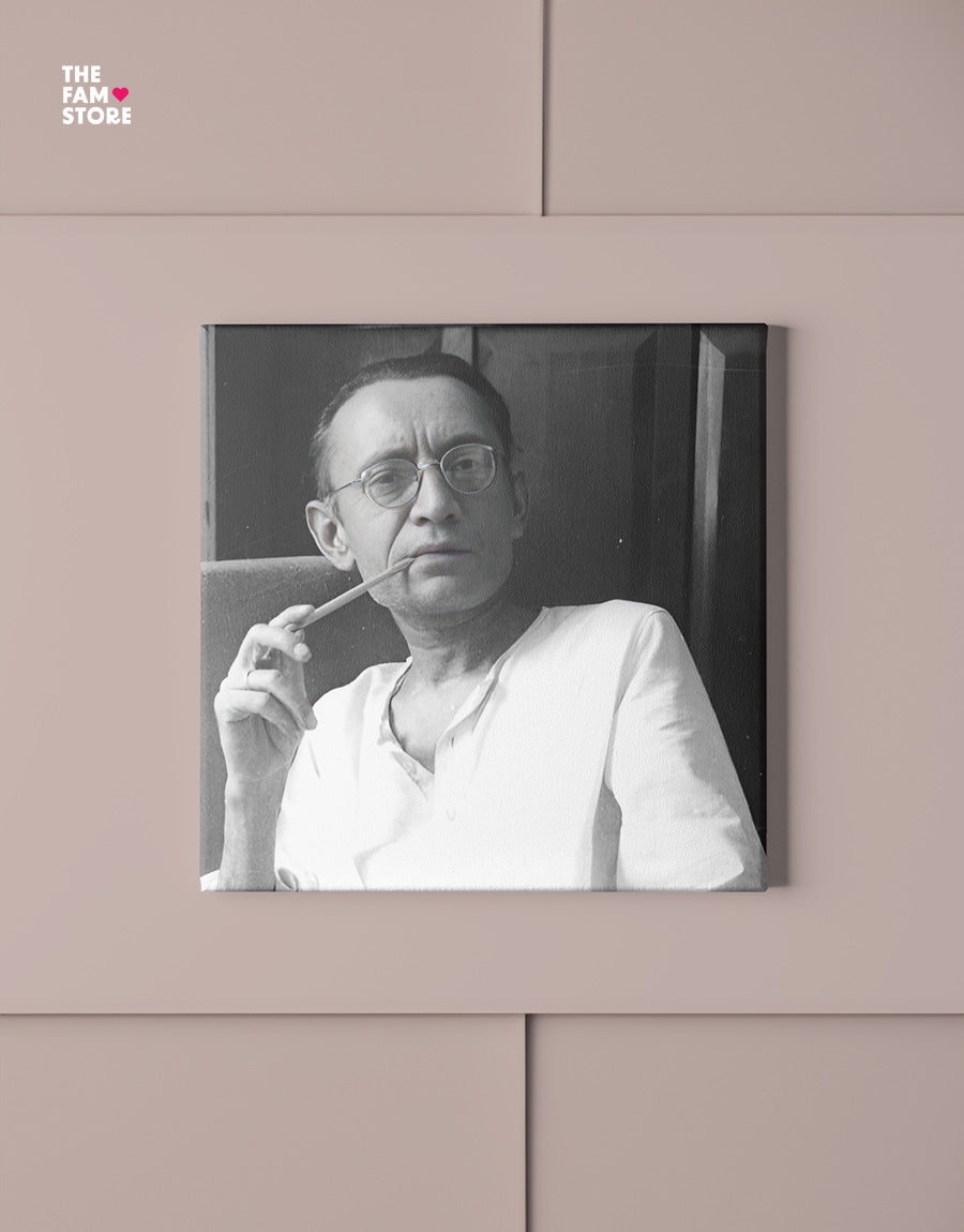 Saadat Hasan Manto Premium Canvas Print