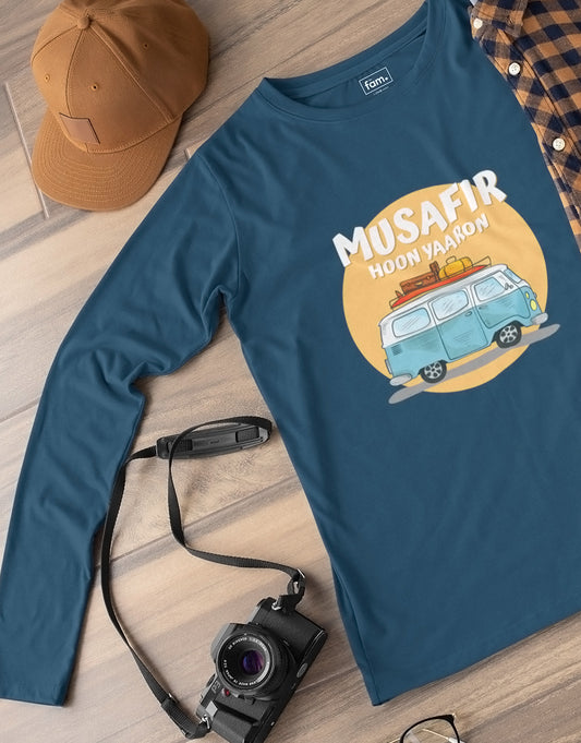 Musafir Hoon Yaaron - Full Sleeve T-Shirt - The Fam Store