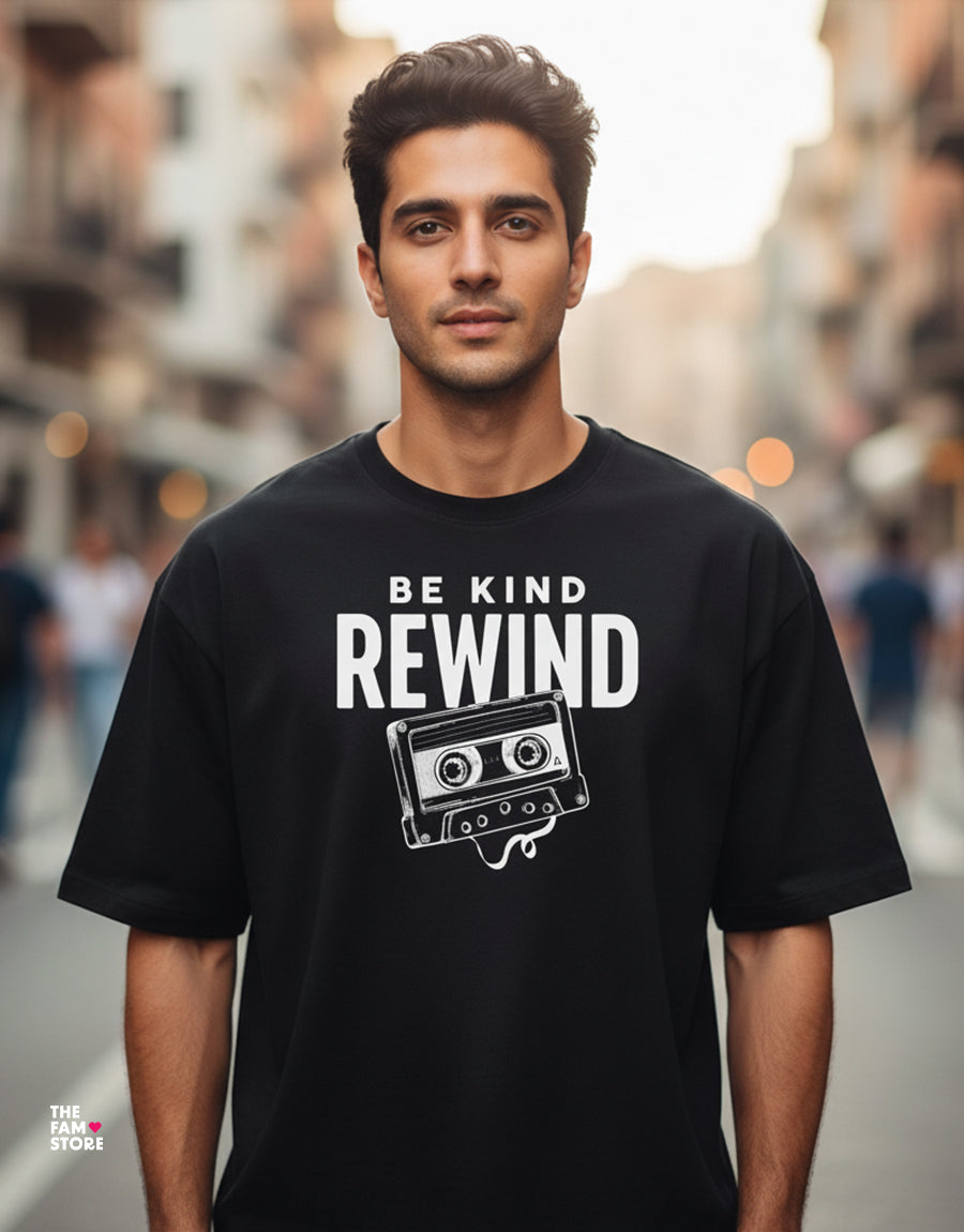 Be Kind, Rewind Oversized T-Shirt