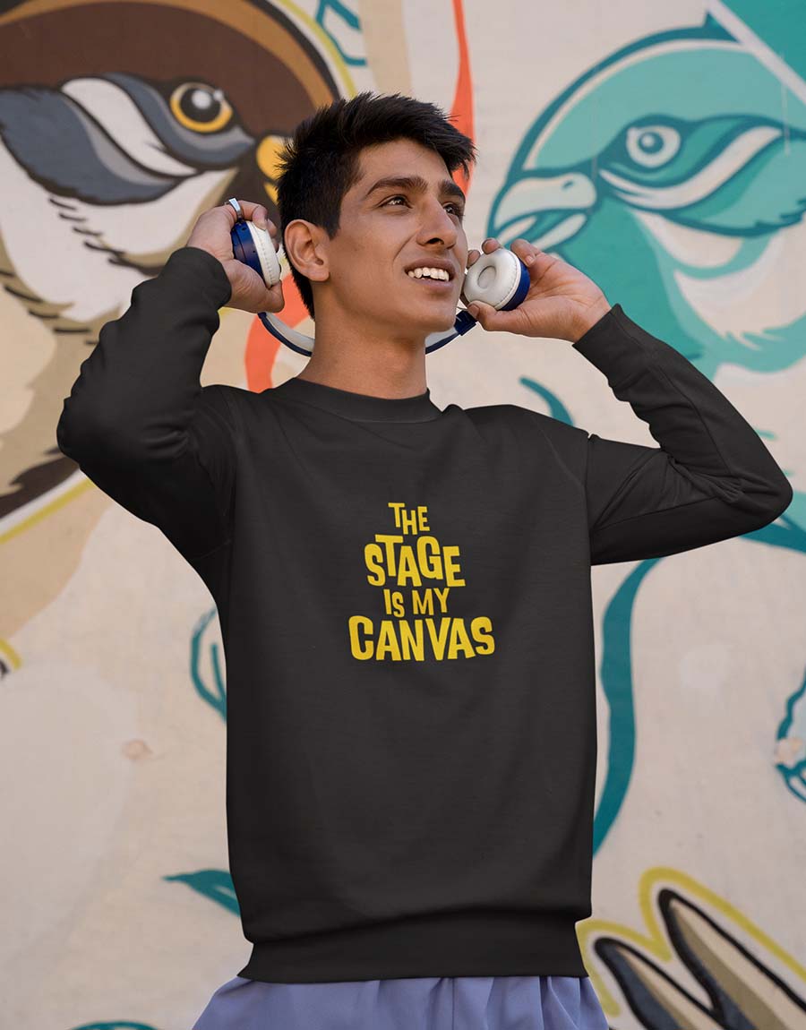 The Stage is my Canvas Sweatshirt Unisex | The Fam Store