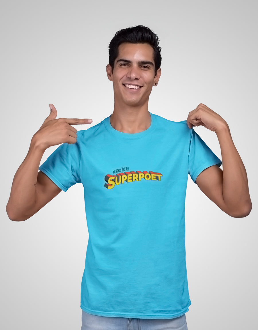 Humko Kehte Superpoet - Round Neck T-Shirt - The Fam Store